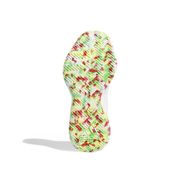 Adidas Dame 5 J 'cloud white' BB8060 - Picture 5 of 5